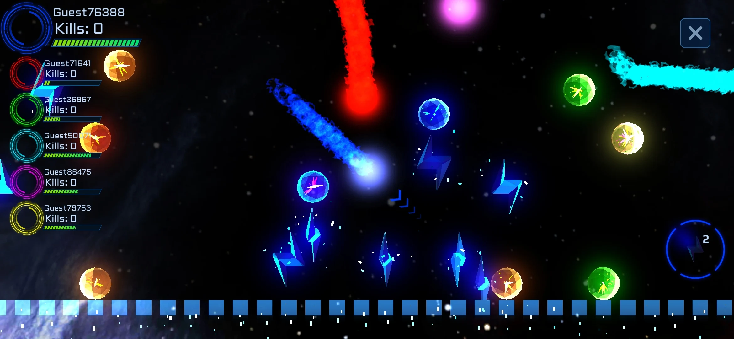 Snake Out - Fun Space Game screenshot
